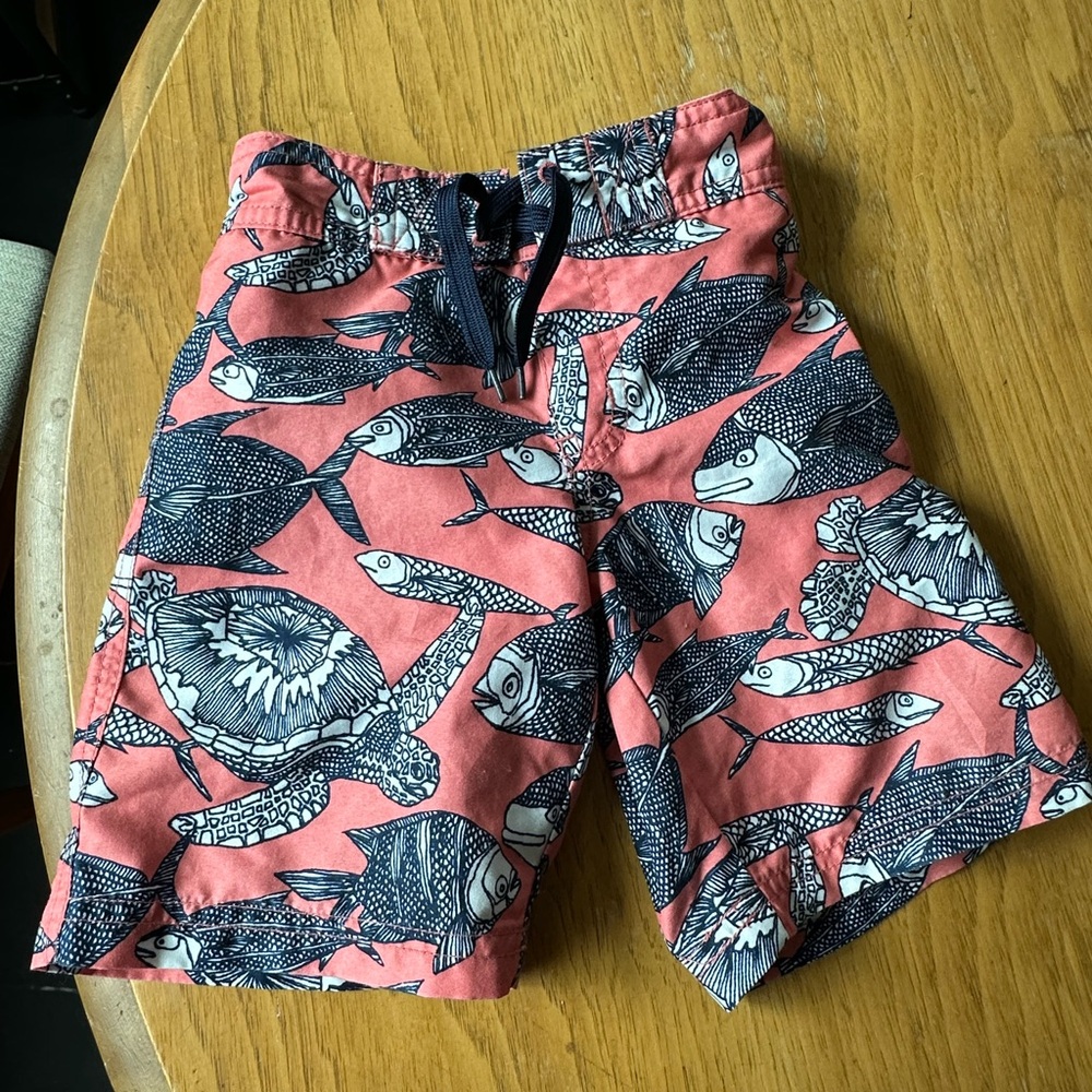 Janie & Jack Deep Sea Swim Trunk